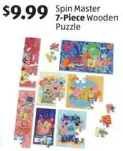 Aldi Spin Master Wooden Puzzle offer