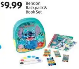 Aldi Bendon Backpack & Book Set offer