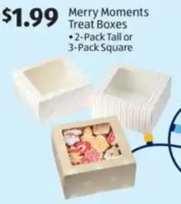Aldi Merry Moments Treat Boxes offer