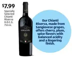 Aldi Specially Selected Chianti Riserva offer