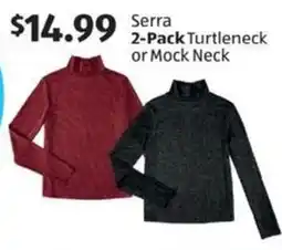 Aldi Serra Turtleneck or Mock Neck offer