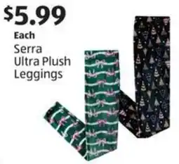 Aldi Each Serra Ultra Plush Leggings offer