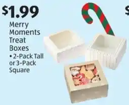 Aldi Merry Moments Treat Boxes offer