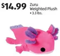 Aldi Zuru Weighted Plush offer