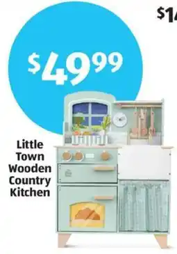 Aldi Little Town Wooden Country Kitchen offer