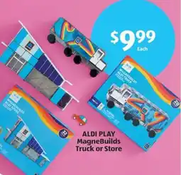 Aldi ALDI PLAY MagneBuilds Truck or Store offer