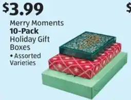 Aldi Merry Moments Holiday Gift Boxes offer