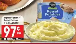 Albertsons Signature SELECT® Russet Potatoes offer