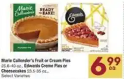 Albertsons Marie Callender's Fruit or Cream Pies offer