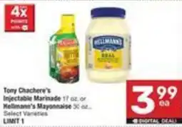 Albertsons Tony Chachere's Injectable Marinade offer