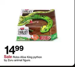Target Robo Alive King python by Zuru animal figure offer