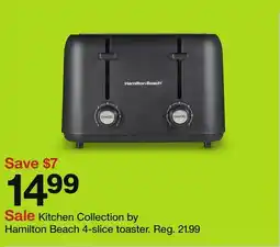 Target Kitchen Collection by Hamilton Beach 4-slice toaster offer