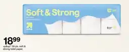 Target up & up 30-pk. soft & strong toilet paper offer