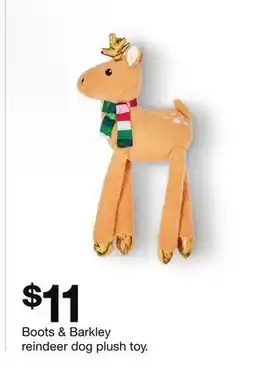Target Boots & Barkley reindeer dog plush toy offer