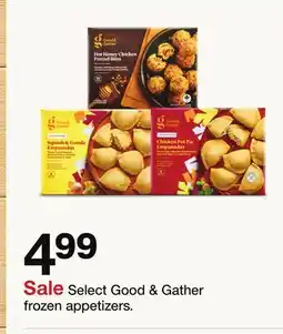 Target Select Good & Gather frozen appetizers offer