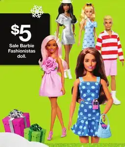 Target Barbie Fashionistas Doll offer