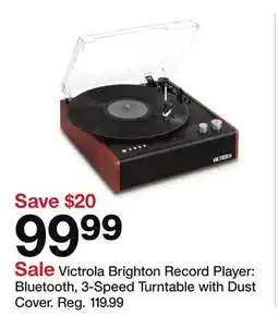 Target Victrola Brighton Record Player: offer
