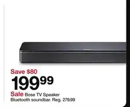 Target Bose TV Speaker Bluetooth soundbar offer