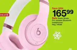 Target Beats Studio Pro wireless Bluetooth headphones offer