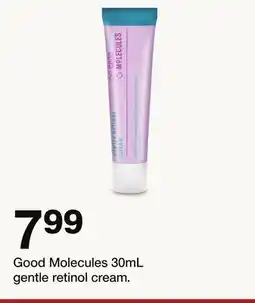 Target Good Molecules 30mL gentle retinol cream offer