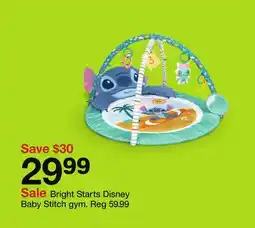 Target Bright Starts Disney Baby Stitch gym offer