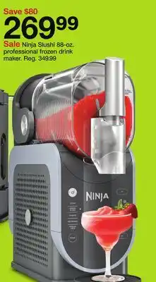 Target Ninja Slushi 88-oz. professional frozen drink maker offer