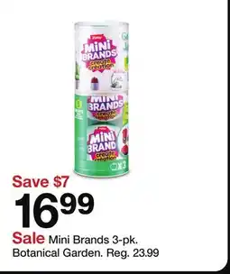 Target Mini Brands 3-pk. Botanical Garden offer