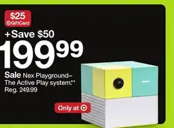 Target Nex Playground-The Active Play system offer