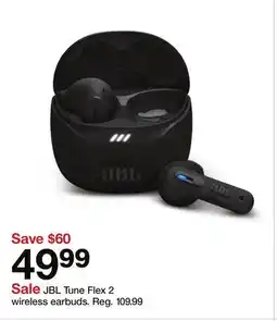 Target JBL Tune Flex 2 Wireless Earbuds offer