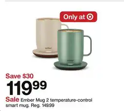 Target Ember Mug 2 temperature-control smart mug offer