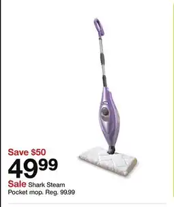 Target Shark Steam Pocket mop offer