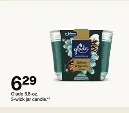 Target Glade 6.8-oz. 3-wick jar candle offer