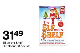Target Elf on the Shelf Girl Scout Elf box set offer