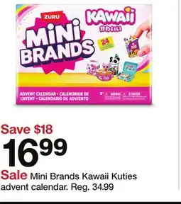 Target Mini Brands Kawaii Kuties advent calendar offer
