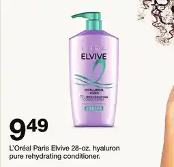 Target L' Oréal Paris Elvive 28-oz. rehydrating conditioner offer
