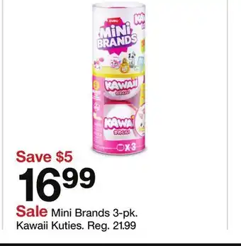 Target Mini Brands 3-pk. Kawaii Kuties offer