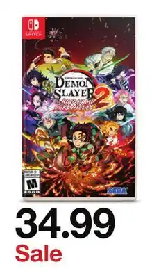 Target Demon Slayer 2 Nintendo games offer