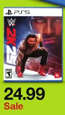 Target W 2K25 PS5 offer