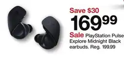 Target PlayStation Pulse Explore Midnight Black earbuds offer