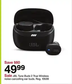 Target JBL Tune Buds 2 True Wireless noise-cancelling ear buds offer