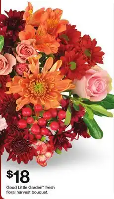 Target Good Little Garden fresh floral harvest bouquet offer