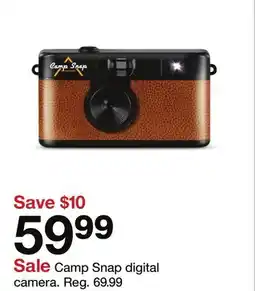 Target Camp Snap digital camera offer
