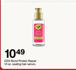 Target OGX Bond Protein Repair 1.7-oz. sealing hair serum offer