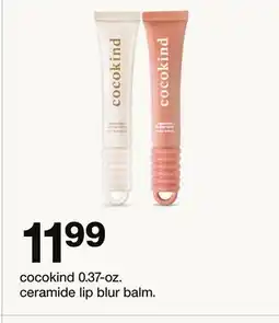 Target cocokind 0.37-oz. ceramide lip blur balm offer