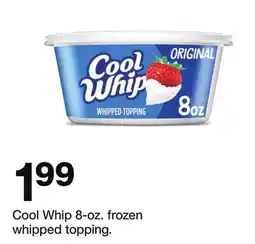 Target Cool Whip 8-oz. frozen whipped topping offer