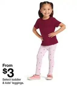 Target Select toddler & kids' leggings offer