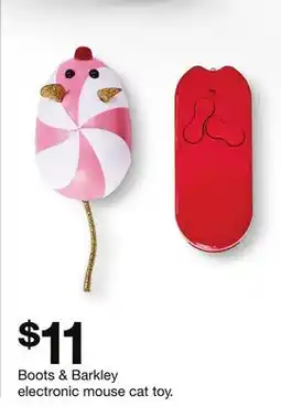 Target Boots & Barkley electronic mouse cat toy offer