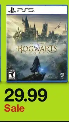 Target HOGWARTS LEGACY PS5 offer