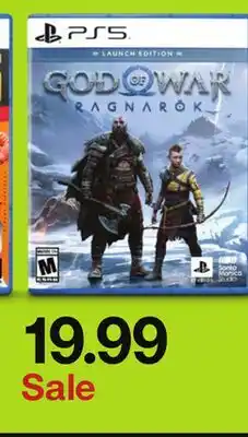 Target GOD OF WAR PS5 offer