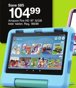 Target Amazon Fire HD 10 32GB kids' tablet offer
